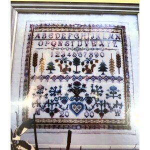 Chatelaine Sampler Cross Stitch Pattern The Art Of Embroidery German Design